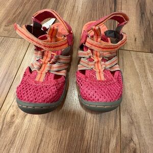 Jambu KD Kids Water Shoes sandals toddler 10 Pink Orange Adjustable Athletic New